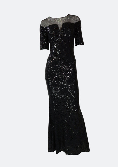 Diamond Vedette Mermaid Gown